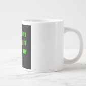 Ermutigungszitat # 74 Jumbo-Tasse (Rechts)
