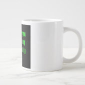 Ermutigungszitat # 78 Jumbo-Tasse (Rechts)