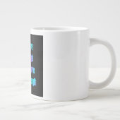Ermutigungszitat # 81 Jumbo-Tasse (Rechts)