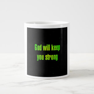 Ermutigungszitat # 84 Jumbo-Tasse