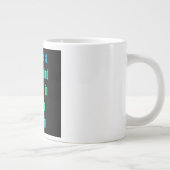 Ermutigungszitat # 98 Jumbo-Tasse (Rechts)