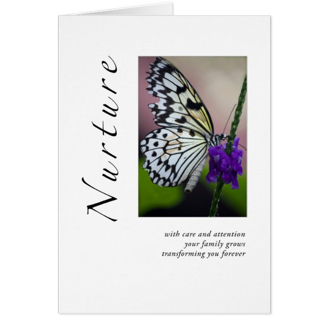 Ernähren Sie Schmetterlings-Familie (Vorne)