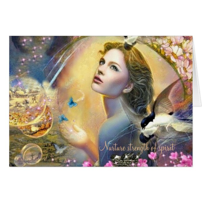 Ernähren Sie Stärke des Geistes (Vorderseite (Horizontal))