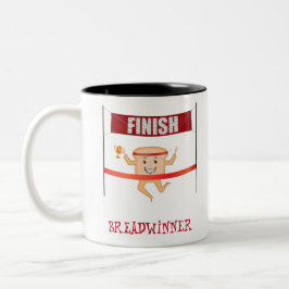 Ernährer Zweifarbige Tasse