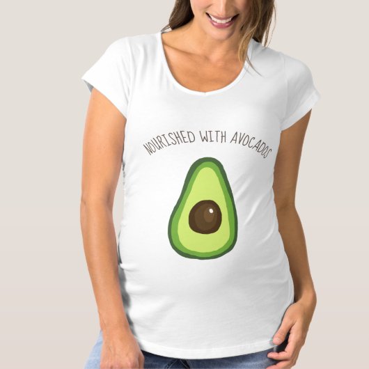 Ernährte Avocados T-Shirt (Vorderseite)