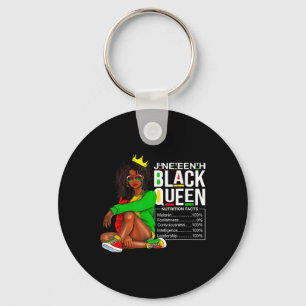 Ernährung der Black Queen am 4. Juli Schlüsselanhänger