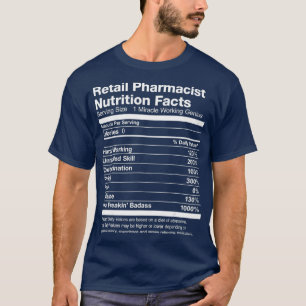 Ernährung des Apothekers für den Einzelhandel Fu T-Shirt