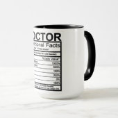 Ernährung des Arztes Tasse (VorderseiteRechts)