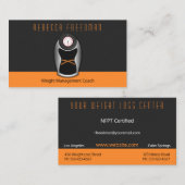 Ernährung des Diätetikers Visitenkarte (Vorne/Hinten)