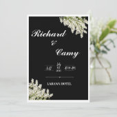 Ernährung Einladung (Stehend Vorderseite)