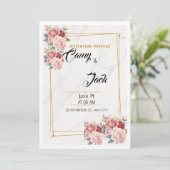 Ernährung Einladung (Stehend Vorderseite)