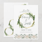 Ernährung Einladung (Vorne/Hinten)