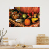 Ernährung - Ernte auf dem Lande Poster (Küche)