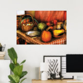 Ernährung - Ernte auf dem Lande Poster (Heimbüro)