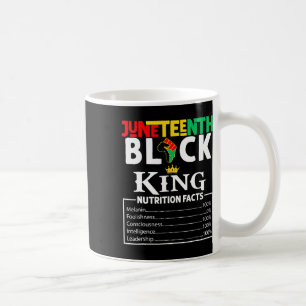 Ernährung Fakten 19. Juni 1865 Schwarzer König Kaffeetasse