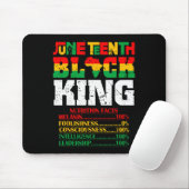 Ernährung Fakten 19. Juni 1865 Schwarzer König Mousepad (Mit Mouse)