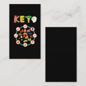 Ernährung Gewichtsverlust Lifestyle Ernährung Visitenkarte (Vorne/Hinten)