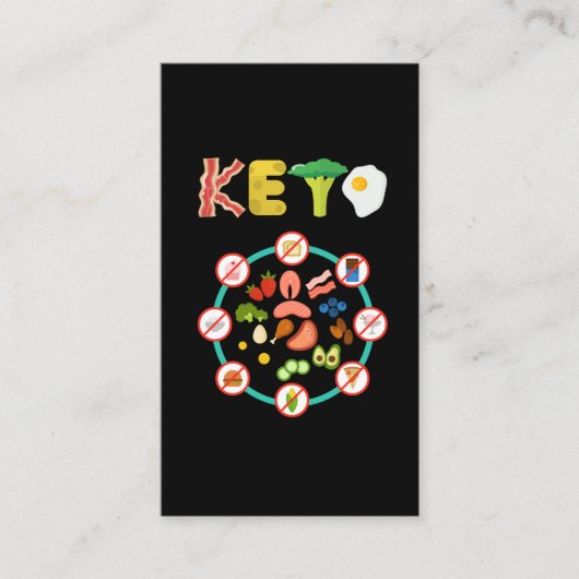 Ernährung Gewichtsverlust Lifestyle Ernährung Visitenkarte (Vorderseite)