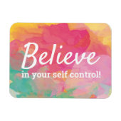 Ernährung glauben an die Selbstbestätigung der Kon Magnet (Horizontal)