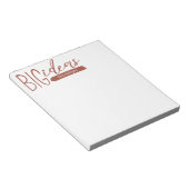 Ernährung große Ideen Notizblock (angewinkelt)