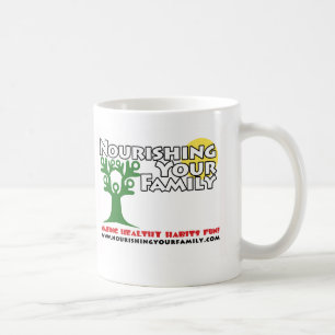 Ernährung Ihrer Familienlogo Tasse