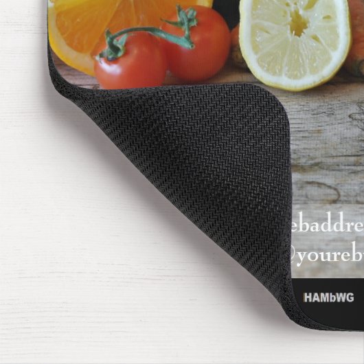 Ernährung Lebensmittel Werbemouse Pad - HAMbyWG Mousepad (Ecke)