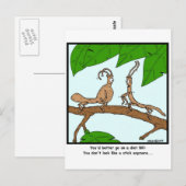 Ernährung Postkarte (Vorne/Hinten)