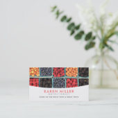 Ernährung und Gesundheit Slogans Visitenkarten Visitenkarte (Stehend Vorderseite)