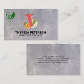 Ernährung und Gesundheit | Smoothies Visitenkarte (Vorne/Hinten)