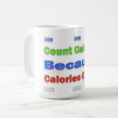 Ernährung und Gewichtsabnahme Kaffeetasse (Vorderseite Links)