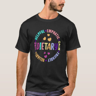Ernährung Woche Ernährungstherapie Diätetische T-Shirt