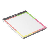 Ernährungsbeherrschung Notizblock (angewinkelt)