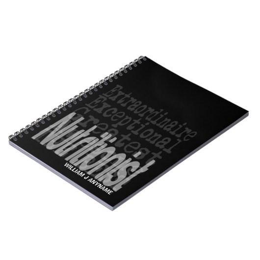 Ernährungsberater CUSTOM Notizblock (Linke Seite)