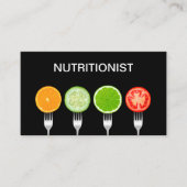 Ernährungsberater für Visitenkarten Visitenkarte (Vorderseite)