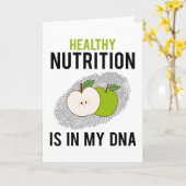 Ernährungsberaterin gesunde Ernährung Sprichwort G Karte (Gelbe Blume)