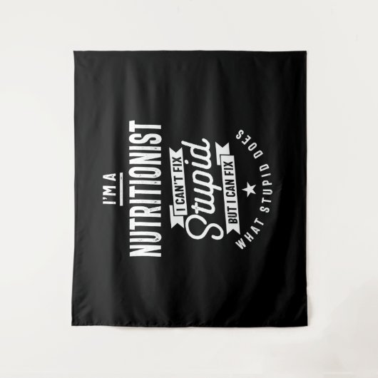 Ernährungsberaterin Wandteppich (Vorderseite)