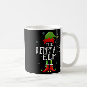 Ernährungsberatung Elf Xmas Funny Family Matching Kaffeetasse