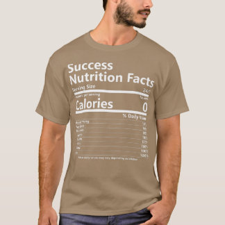 Ernährungsfakte Erfolgsmotivation Motivierend 1 T-Shirt