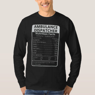 Ernährungsfakten für Rettungsdienstmitarbeiter Sar T-Shirt