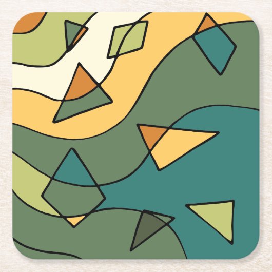 Ernährungsgeeks Diskontcode Owala Diskontcode Rechteckiger Pappuntersetzer (Vorderseite)