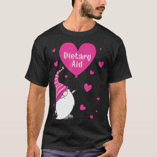 Ernährungshilfe Valentine Gnome Nurse Geschenk Val T-Shirt