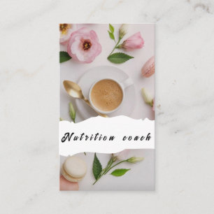 Ernährungstherapeut Gesundheit und Wellness Visitenkarte