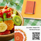 Ernährungstherapeut Holistic Nutrition Health QR Visitenkarte