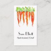 Ernährungswissenschaftler, Koch, Catering, Diätin Visitenkarte (Vorderseite)