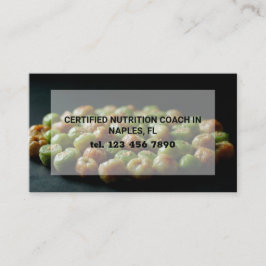 Ernährungswissenschaftler Visitenkarte