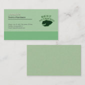 Ernährungswissenschaftler-Visitenkarte Visitenkarte (Vorne/Hinten)