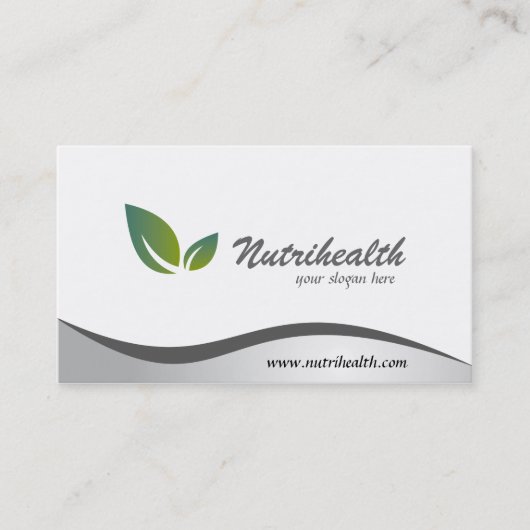 Ernährungswissenschaftler - Visitenkarten Visitenkarte (Vorderseite)