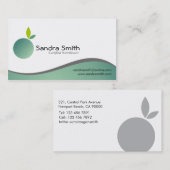 Ernährungswissenschaftler - Visitenkarten Visitenkarte (Vorne/Hinten)