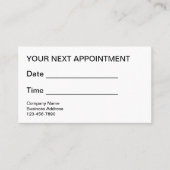 Ernennung der Haushaltsbehörde Karten Bulk (Vorderseite)