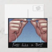 Ernennung der Zahnarztstelle Postkarte (Vorne/Hinten)